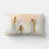 宗教天使パーソナライズされた ランバークッション (正面)