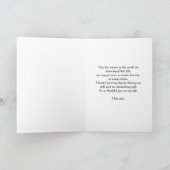 宗教妻の勇気付けられる-諺31の妻 カード (内部)