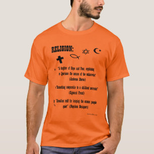 宗教定義基本的なTシャツ: Tシャツ