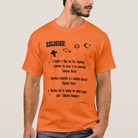 宗教定義基本的なTシャツ: Tシャツ (正面)