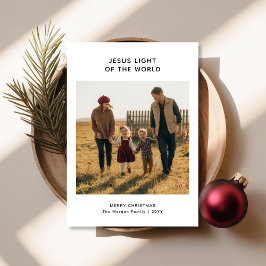 宗教家の光の世界の家族写真 シーズンカード