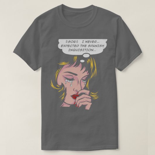宗教審スペインの査 Tシャツ (デザイン正面)