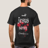 宗教対イエス・キリスト Tシャツ (裏面)