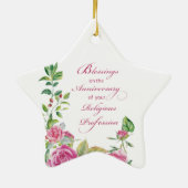 宗教専門職ピンクローズ修道会 セラミックオーナメント (裏面)