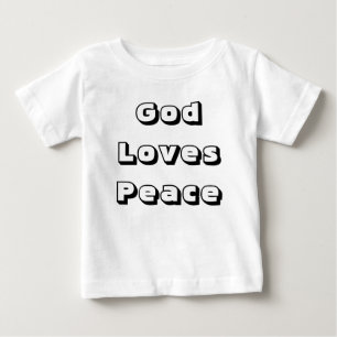 宗教平和ベビーTシャツ ベビーTシャツ