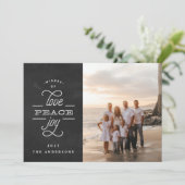 宗教平和ラブジョーチョーククリスマスフォト シーズンカード (スタンド正面)