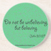 宗教引用文 コースター (正面)