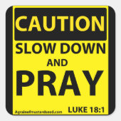 宗教引用文 スクエアシール (正面)