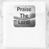 宗教引用文 スクエアシール (バッグ)