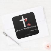 宗教引用文 スクエアシール (封筒)