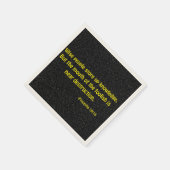 宗教引用文 スタンダードカクテルナプキン (角)