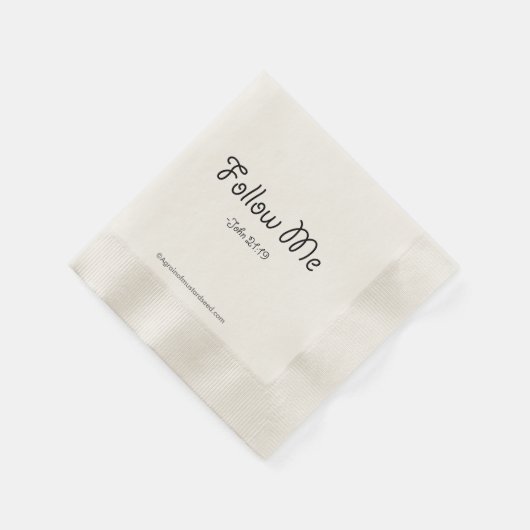 宗教引用文 縁ありカクテルナプキン (角)