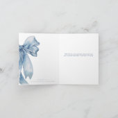 宗教彼女は結び目のサンキューカード サンキューカード (内部)