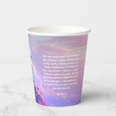 宗教復活の日クロスイースターパーティー 紙コップ (裏面)