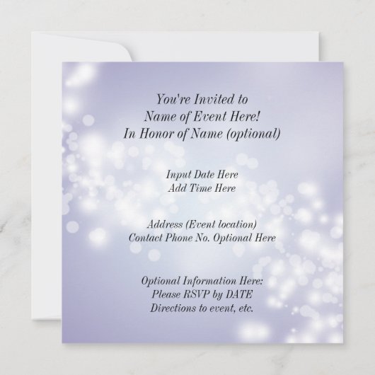 宗教復活祭イエスバイブル·バース·引用文 招待状 (裏面)