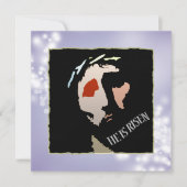 宗教復活祭イエスバイブル·バース·引用文 招待状 (正面)