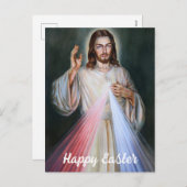 宗教復活祭イエス復活 シーズンポストカード (正面/裏面)