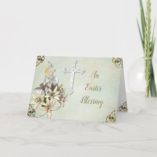 宗教復活祭カード カード (正面)