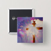 宗教復活祭ボタン 缶バッジ (正面&裏面)