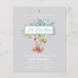 宗教復活祭招待状予算