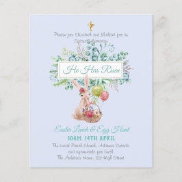 宗教復活祭招待状予算