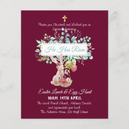 宗教復活祭招待状予算