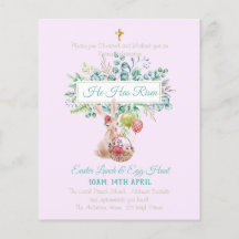 宗教復活祭招待状予算