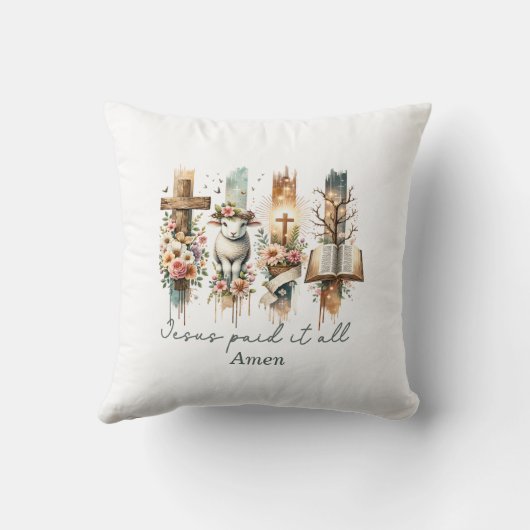 宗教復活祭 クッション (裏面)