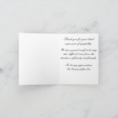 宗教悔やみや弔慰のサンキューカード サンキューカード (内部)