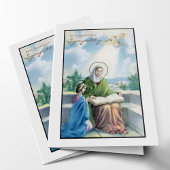 宗教悔やみや弔慰カトリック聖アン&メアリー カード