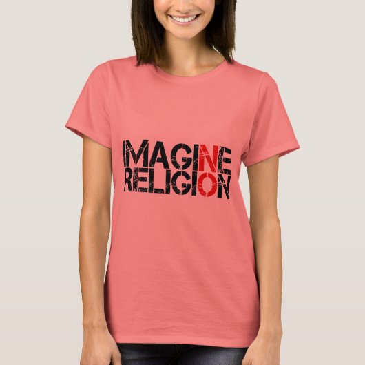 宗教想像なし Tシャツ (正面)