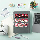 宗教想像アンチ共産シールなし シール (iPadカバー)