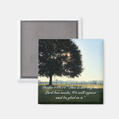 宗教感動的聖句 マグネット (正面/裏面)