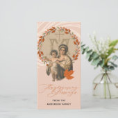 宗教感謝祭ヴァージンマリア・イエス・カトリック サンキューカード (スタンド正面)