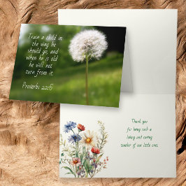 宗教指導者 感謝カード