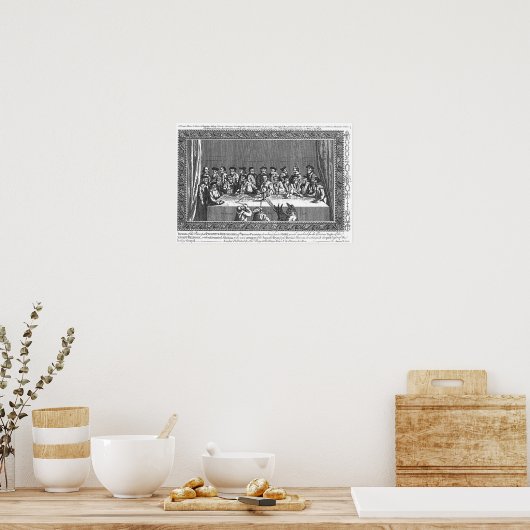 宗教改革のロウソクが灯された』 ポスター (キッチン)