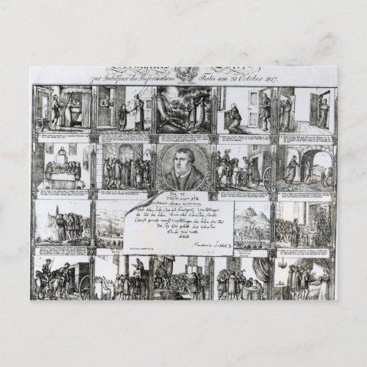 宗教改革祝の饗宴 ポストカード (正面)