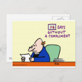 宗教教会の説教者の司祭を賛辞する ポストカード (正面/裏面)