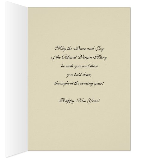 宗教新年ヴァージンメアリー数珠フローラ (内側 (右))