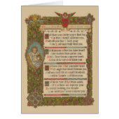 宗教新年祈りの言葉ヴィンテージクリスチャン (正面)