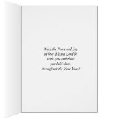 宗教新年祈りの言葉ヴィンテージクリスチャン (内側 (右))