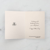 宗教母の日賛美ヴァージン カード (内部)