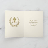 宗教母永遠のカソリッ救済クイエス カード (内部)