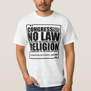 宗教法のTシャツなし Tシャツ