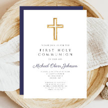 宗教海軍ブルーボーイファースト聖餐式