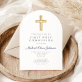 宗教海軍ブルーボーイファースト・コミュニオンアーチ 招待状