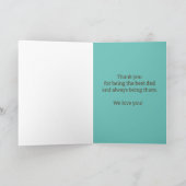 宗教父の日バイブル聖句ハイキングトレイル カード (内部)