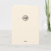 宗教父の日ヴィンテージ聖ヨセフ祈りの言葉 カード (裏面)