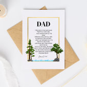 宗教父の日/誕生日カード聖句 案内状