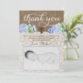 宗教献呈のサンキューカードは男の子感謝していしています サンキューカード (スタンド正面)